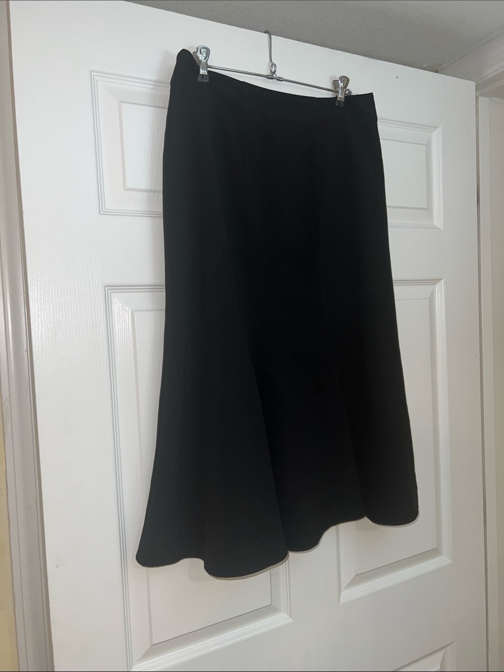 Worthington Black A-Line Flared Skirt